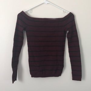 Off-The-Shoulder Sweater